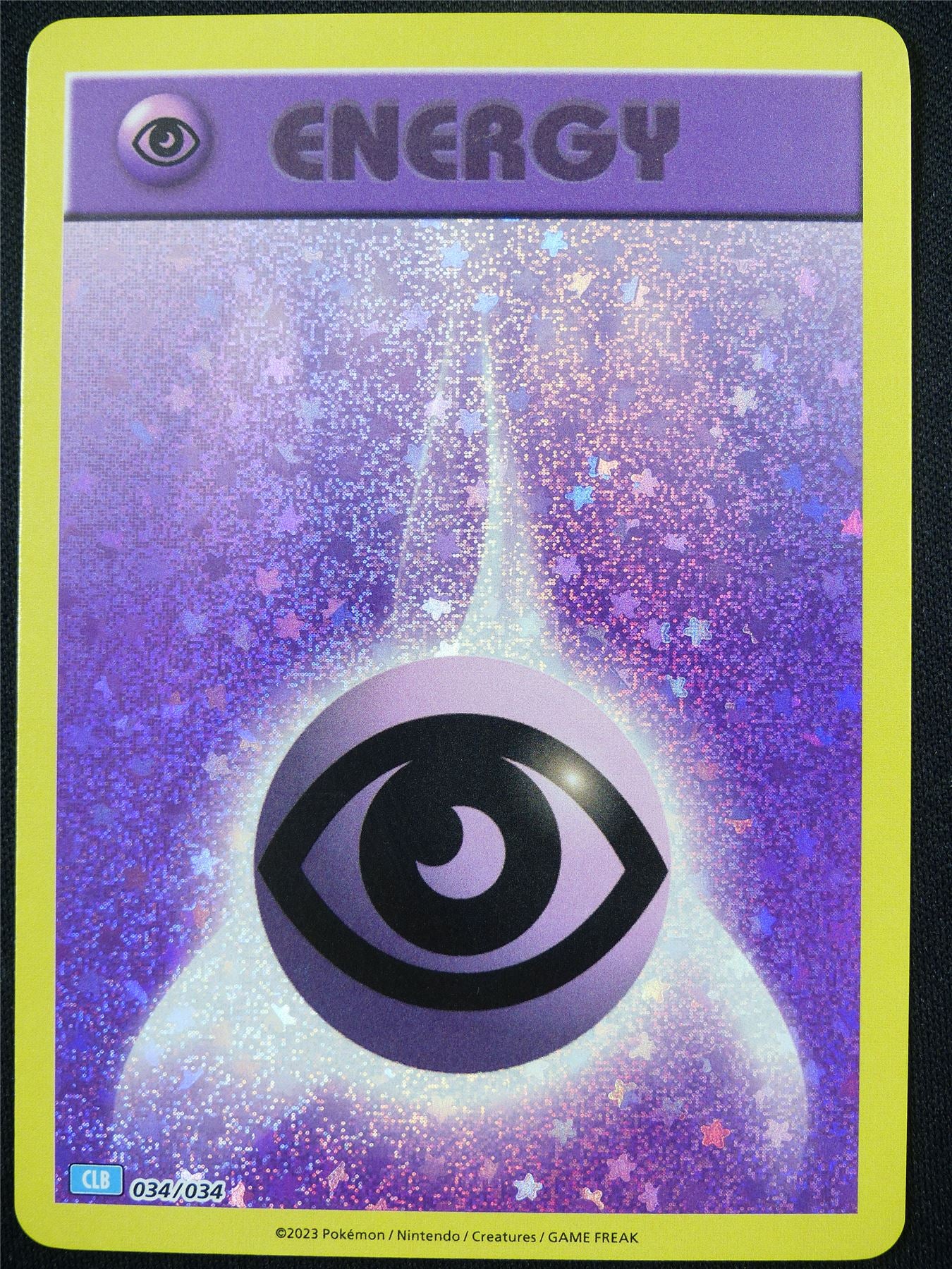 Psychic Energy 034/034 Holo CLB - Classic Pokemon Card #4CM