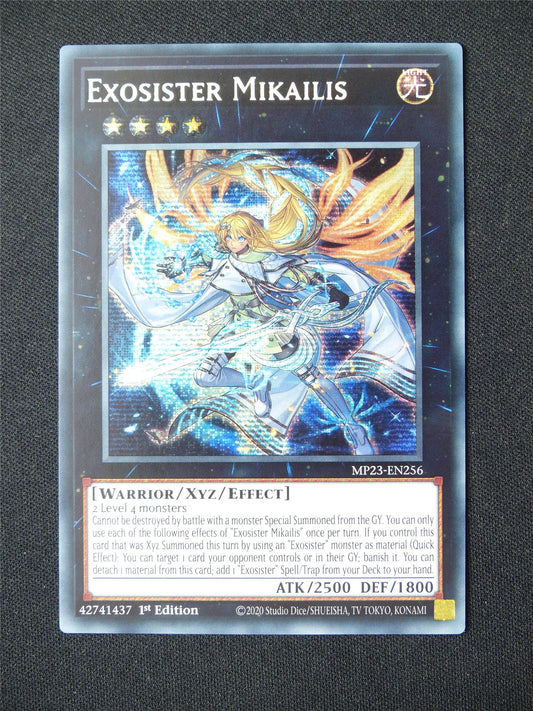 Exosister Mikailis MP23 Secret Rare - 1st ed Yugioh Card #6HY