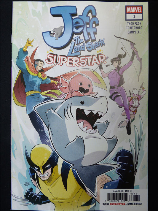 JEFF The Land Shark: Superstar #1 Cvr A - Sep 2026 Marvel Comic #1YM