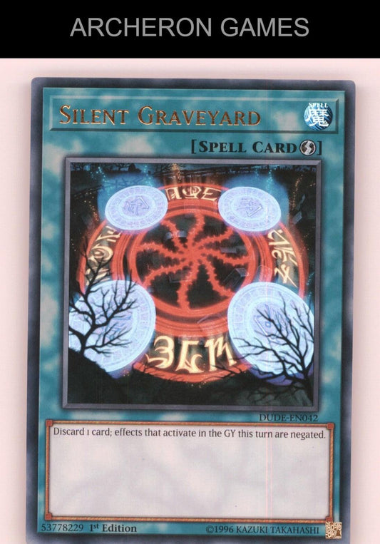 Silent Graveyard Ultra Rare YUGIOH Card