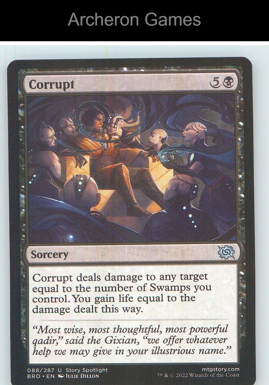 Corrupt BRO 88 UC MTG Card NM/EX+