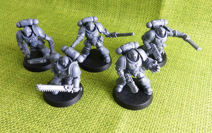 Assault Intercessor Squad x 5 Models - Space Marines - Warhammer AoS 40k #JJ