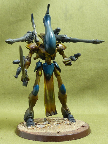 Wraithlord painted - Aeldari - Warhammer 40K #19B