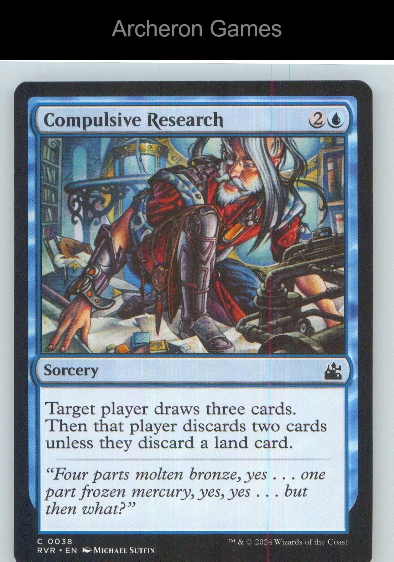 Compulsive Research RVR 38 C MTG Card NM/EX+