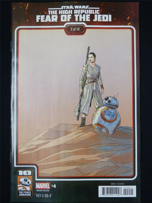 STAR Wars: The High Republic Fear of the Jedi #4 Variant - Jul 2025 Marvel Comic #P4