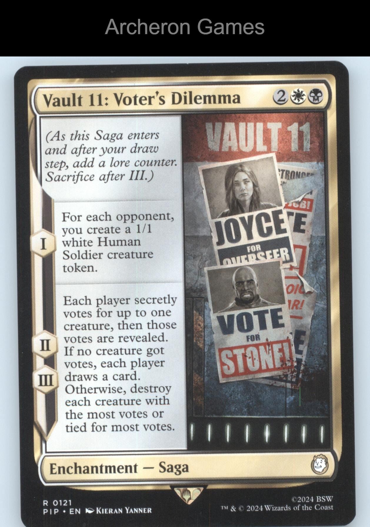 Vault 11: Voter's Dilemma 121 R MTG Card Universes Beyond: Fallout