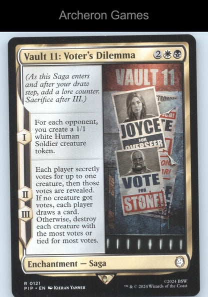 Vault 11: Voter's Dilemma 121 R MTG Card Universes Beyond: Fallout