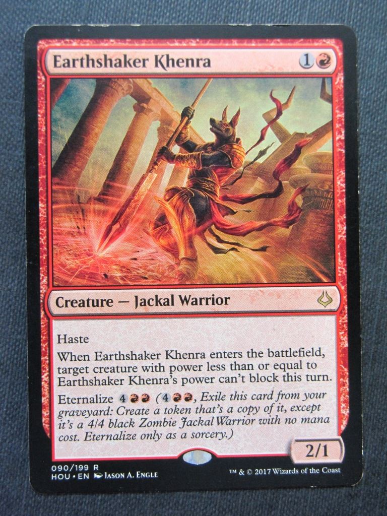 Earthshaker Khenra played - Mtg Magic Cards # 9D44