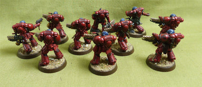 Infernus Squad painted - Blood Angels - Warhammer 40K #5B
