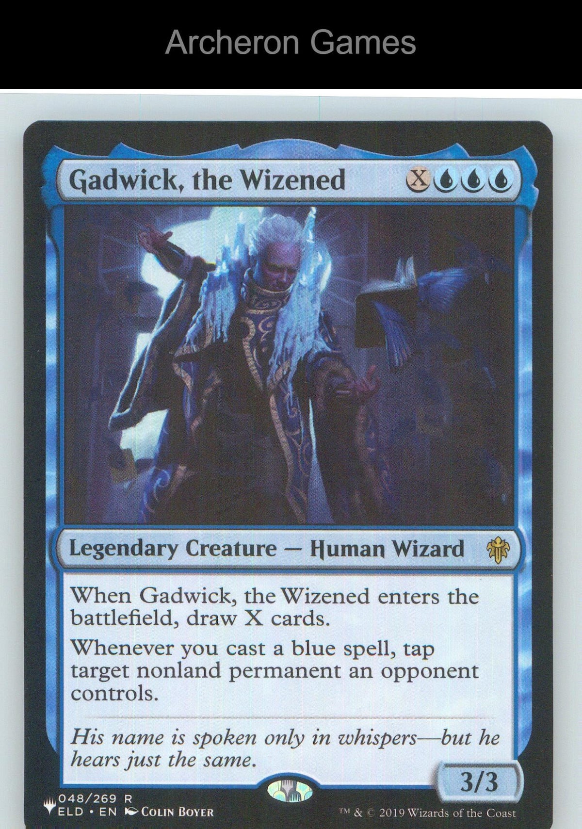 Gadwick, the Wizened ELD 48 R MTG Card NM/EX+