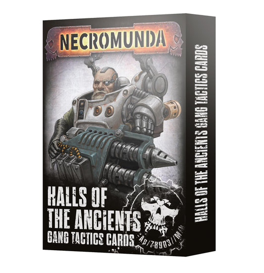 Halls of the Ancients - Gang Tactics Cards  - Necromunda - Available from 11/01/25