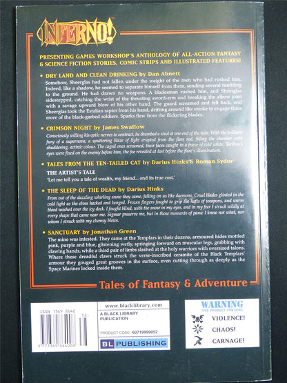 Inferno! Tales of Fantasy and Adventure #38 - Workshop Black Library Publication #1NT