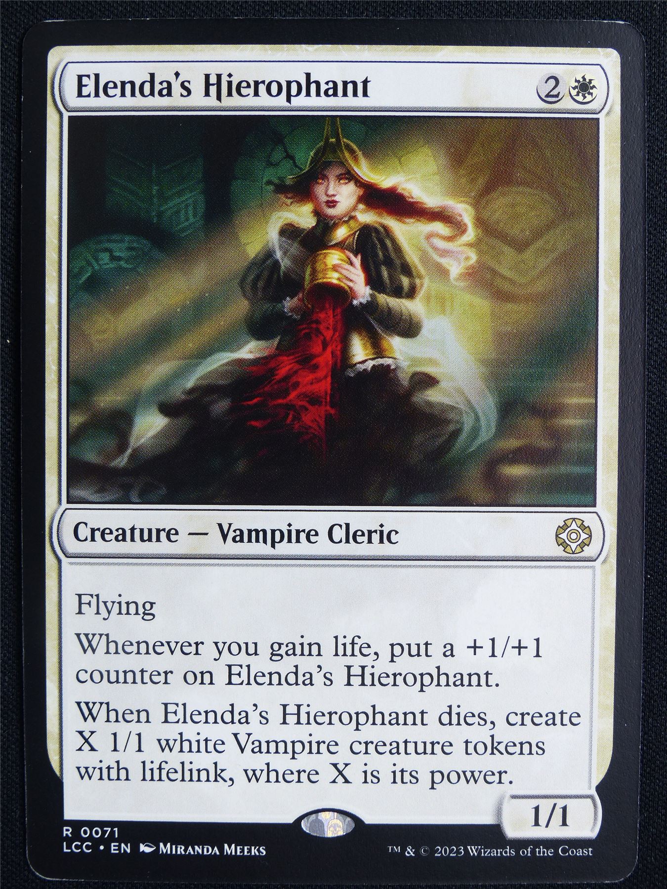 Elenda's Hierophant - LCC - Mtg Card #5NJ