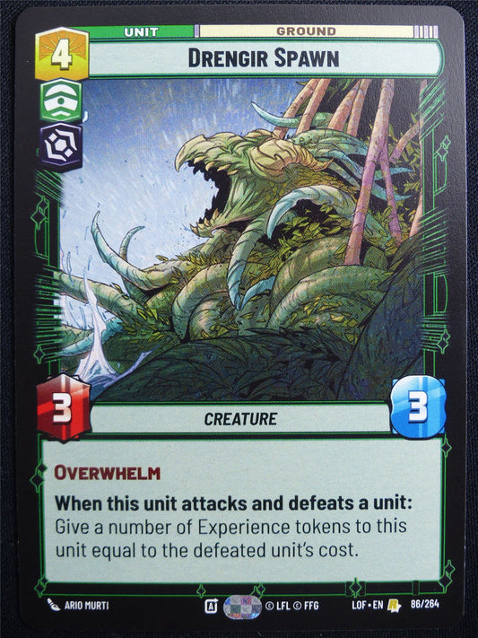 Drengir Spawn 86/264 - Star Wars Unlimited Card #4UJ