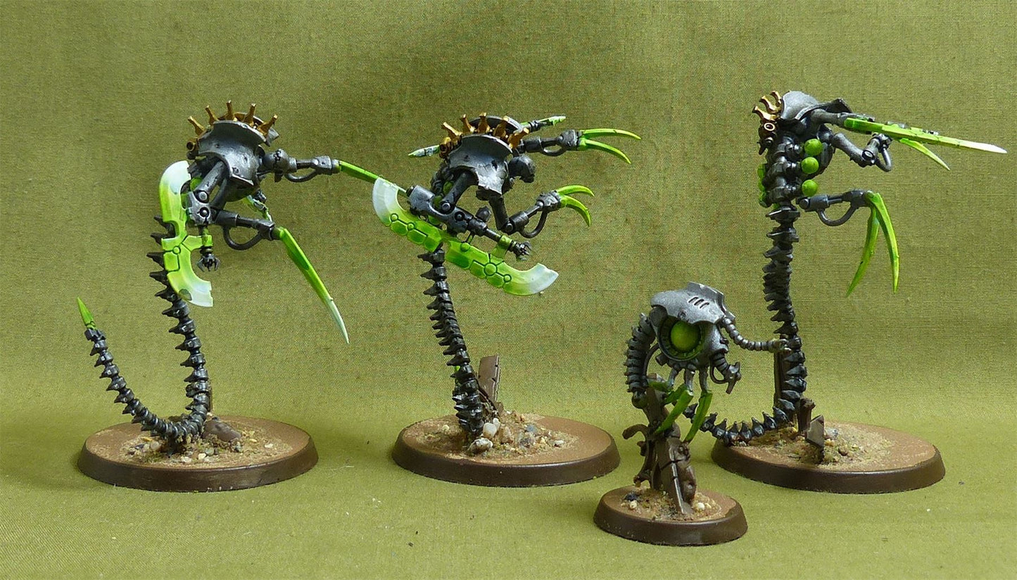 Ophydian Destroyers painted - Necrons - Warhammer 40K #2DC