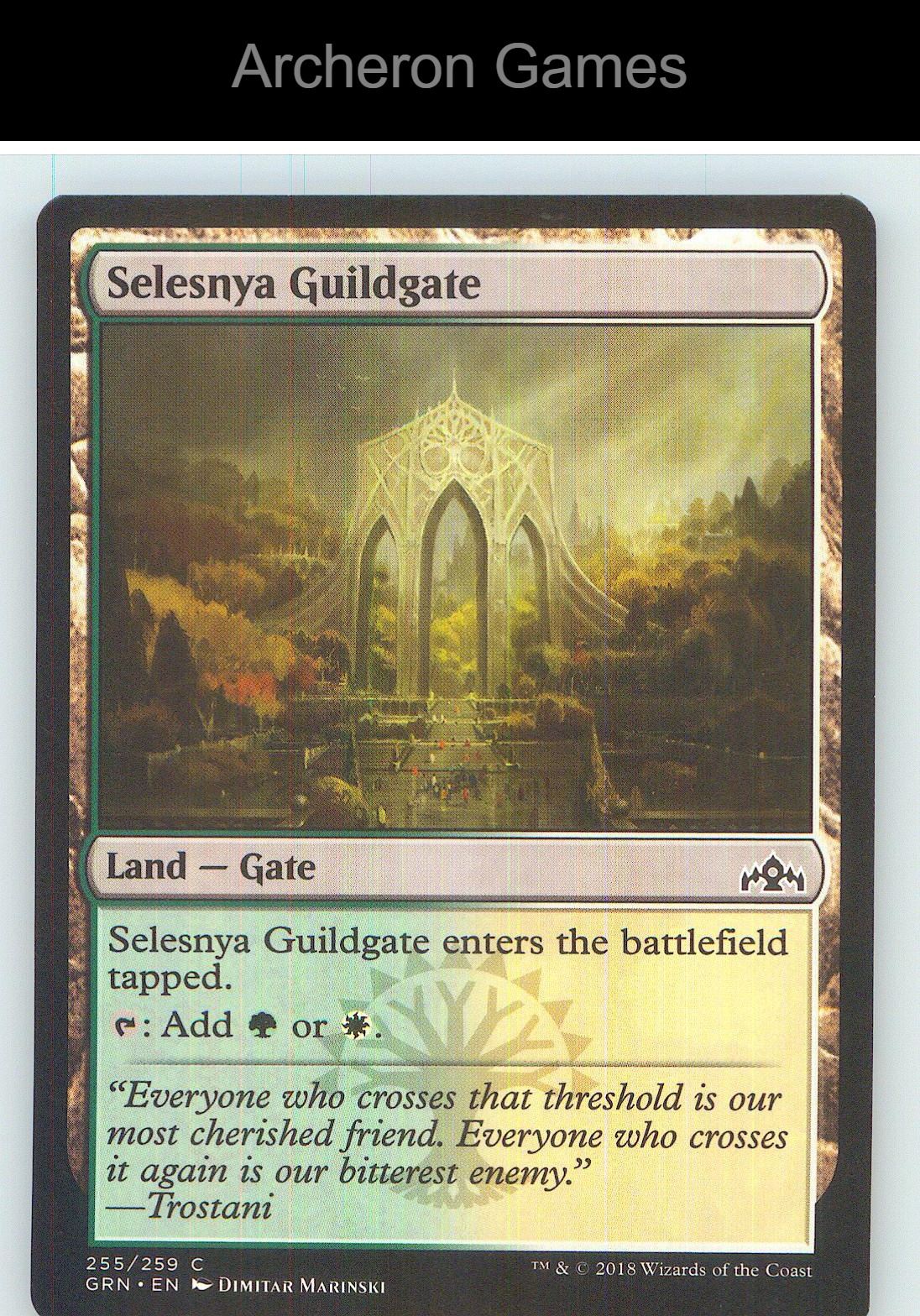 Selesnya Guildgate (255) GRN 255 C MTG Card NM/EX+