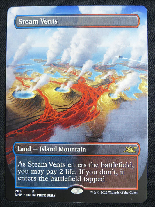 Steam Vents Borderless - UNF - Mtg Card #3IP