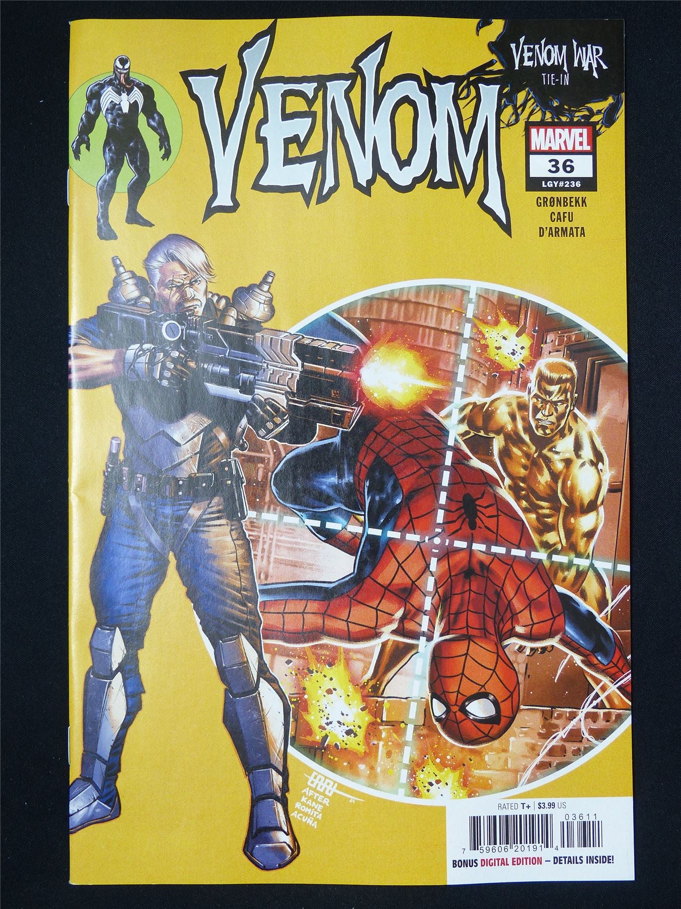 VENOM #36 Venom War tie-in - B&B Oct 2024 Marvel Comic #1H