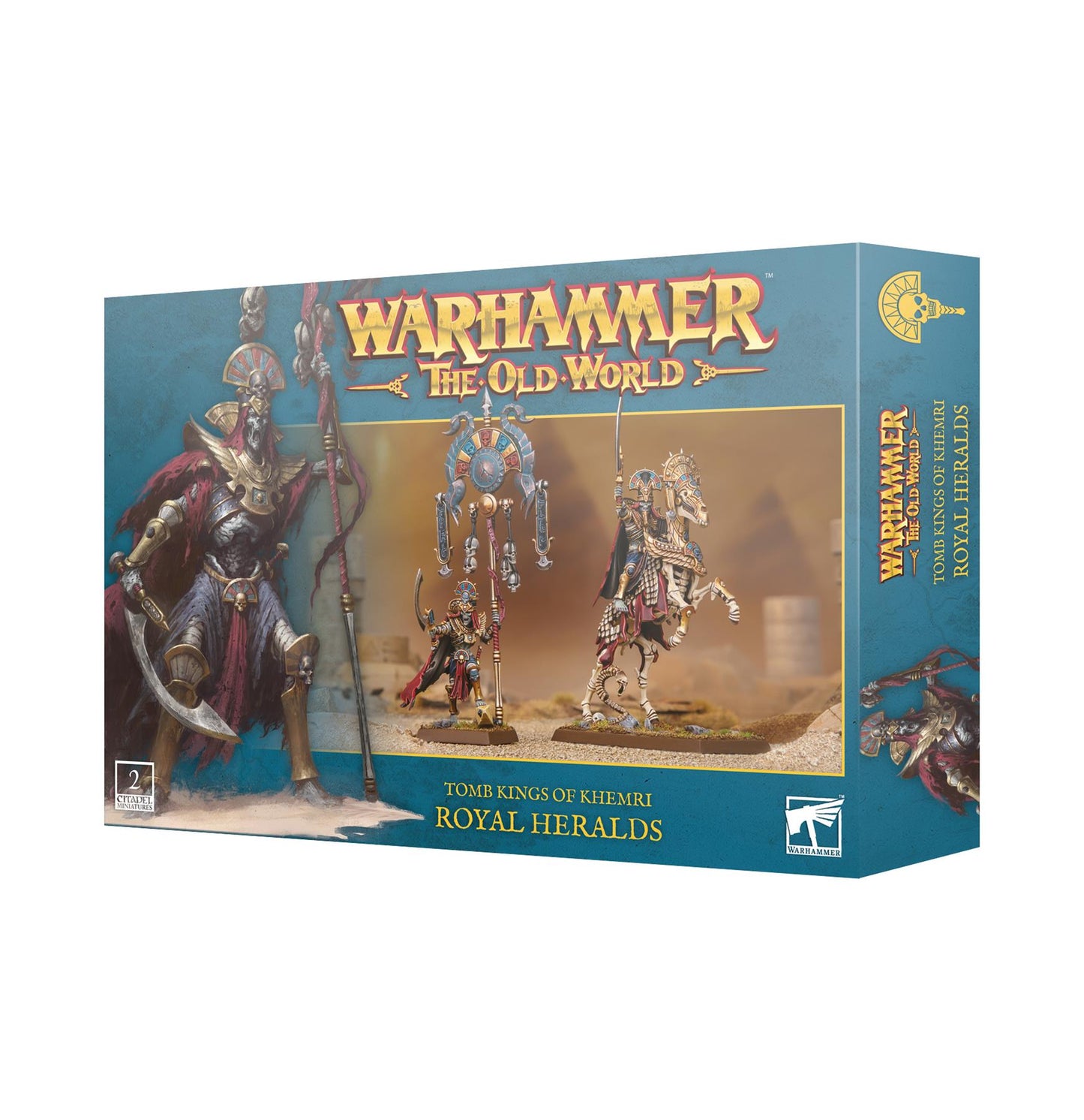 ROYAL HERALDS - TOMB KINGS OF KHEMRI - WARHAMMER:THE OLD WORLD AVAILABLE FROM 18/10/2025
