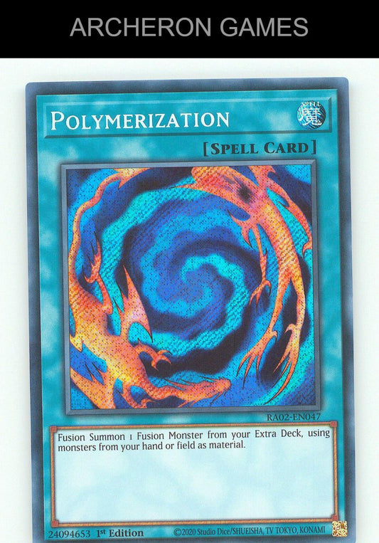 Polymerization SEC YUGIOH Card
