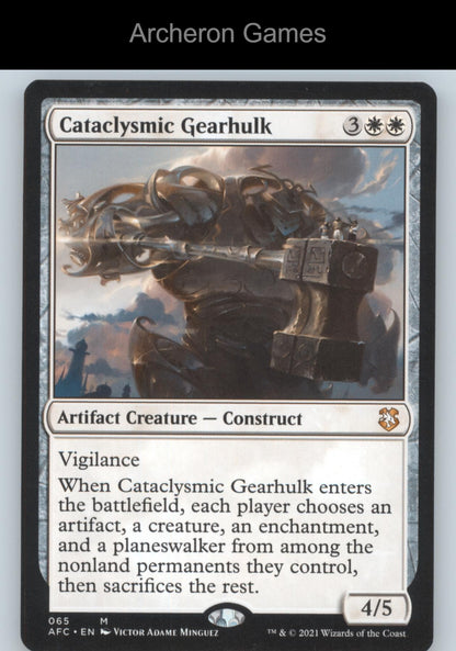 Cataclysmic Gearhulk 9 Mythic MTG Card Kaladesh