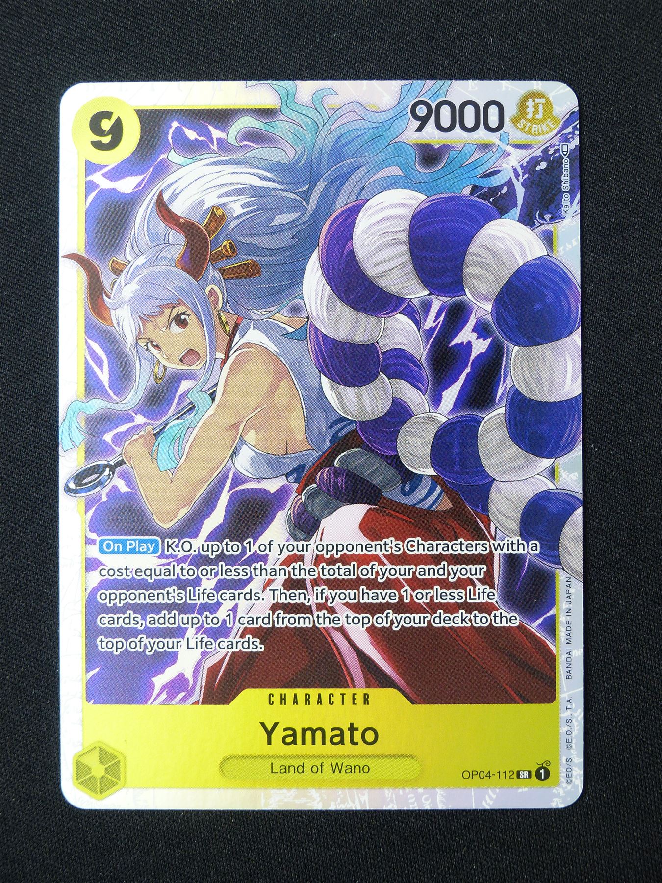 Yamato OP04-112 SR - One Piece Card #3F3