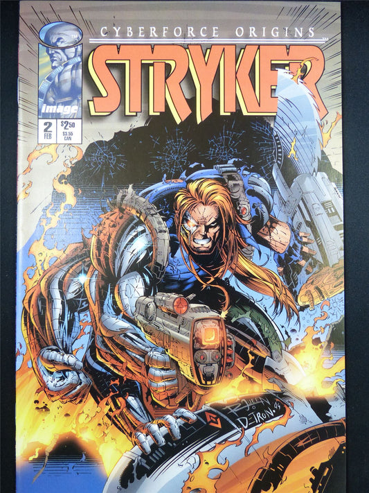 STRYKER Cyberforce Origins #2 - Image Comic #52O