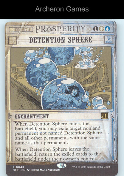 Detention Sphere 43 R MTG Card Outlaws of Thunder Junction: Breaking News