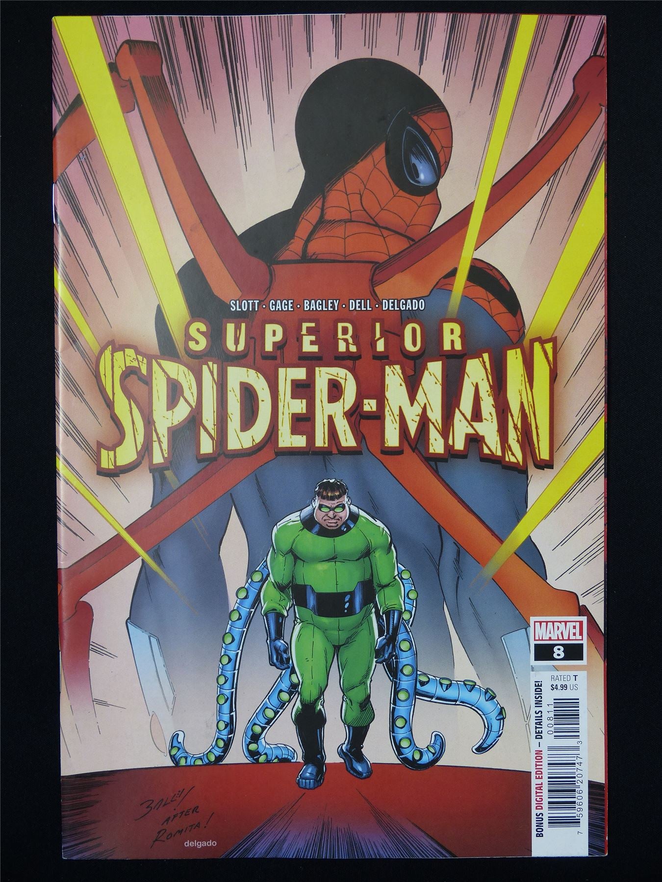 Superior SPIDER-MAN #8 - B&B Marvel Comic #3LL