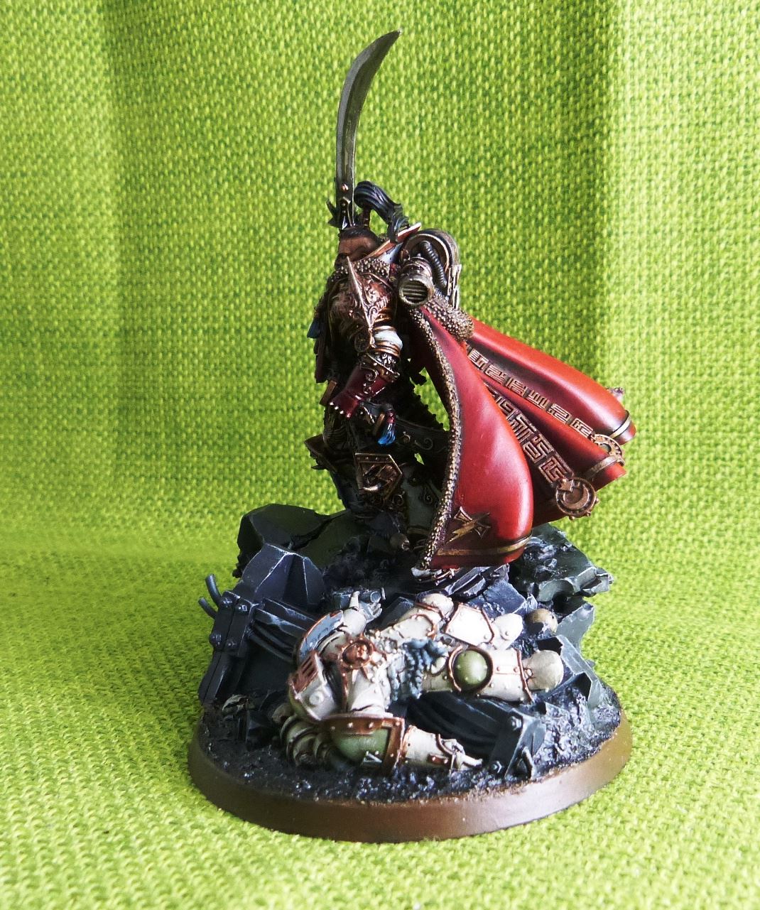 Forge World -Jaghatai Khan, Primarch of The White Scars Legion Painted - Warhammer AoS 40k #IF
