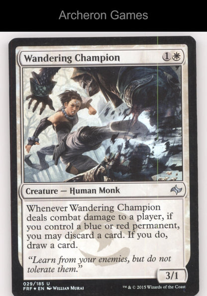 Wandering Champion 29 UC MTG Card Fate Reforged