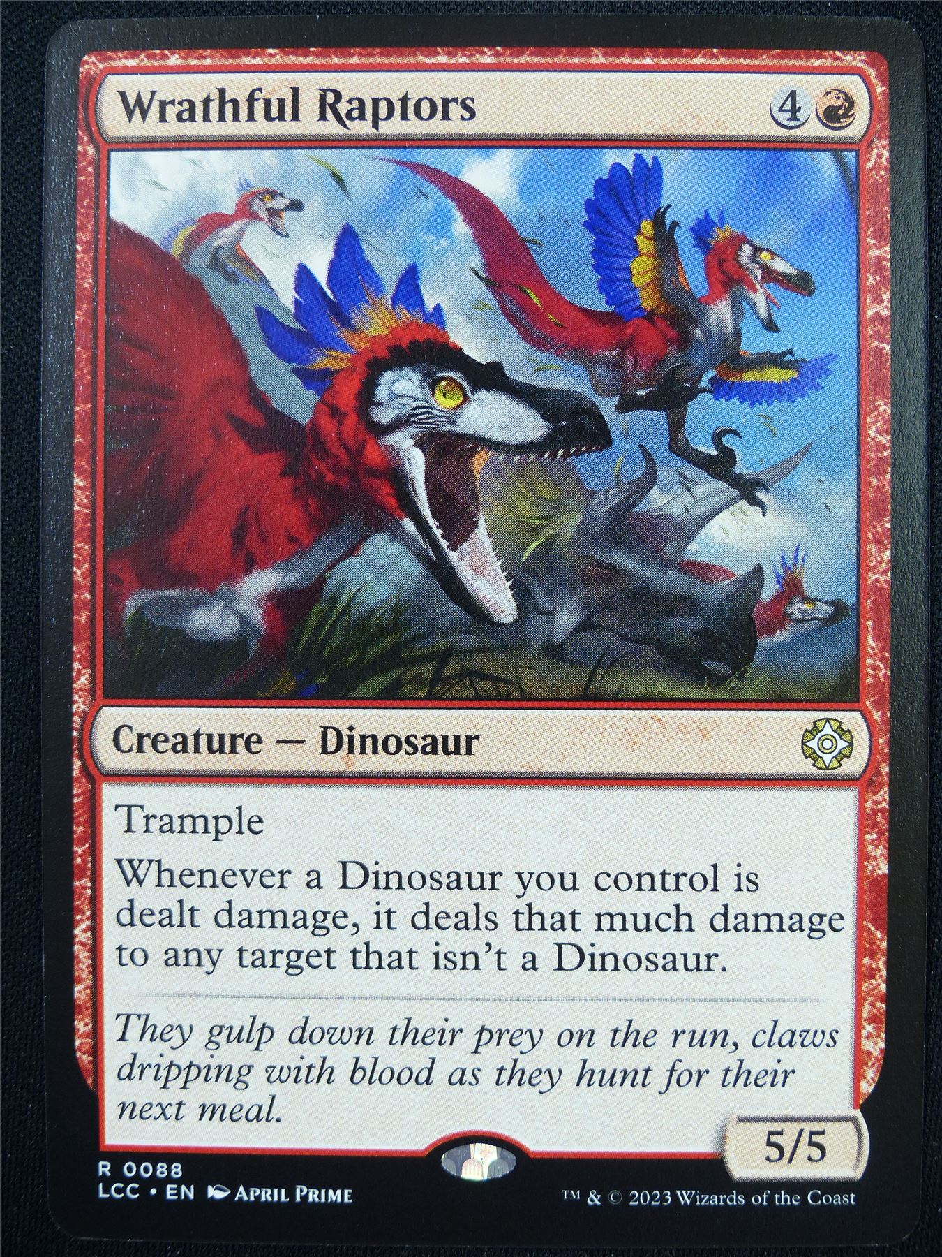 Wrathful Raptors - LCC - Mtg Card #2VO