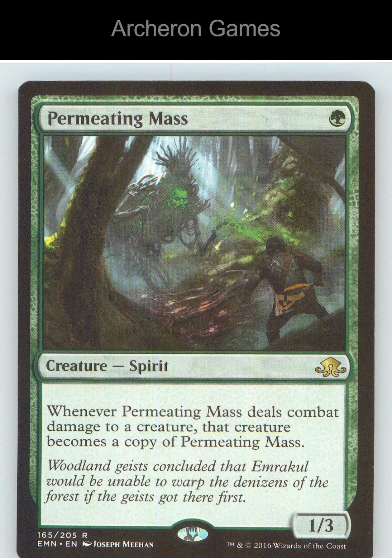 Permeating Mass EMN 165 R MTG Card NM/EX+