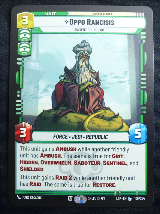 Oppo Rancisis 105/264 - Star Wars Unlimited Card #4G5