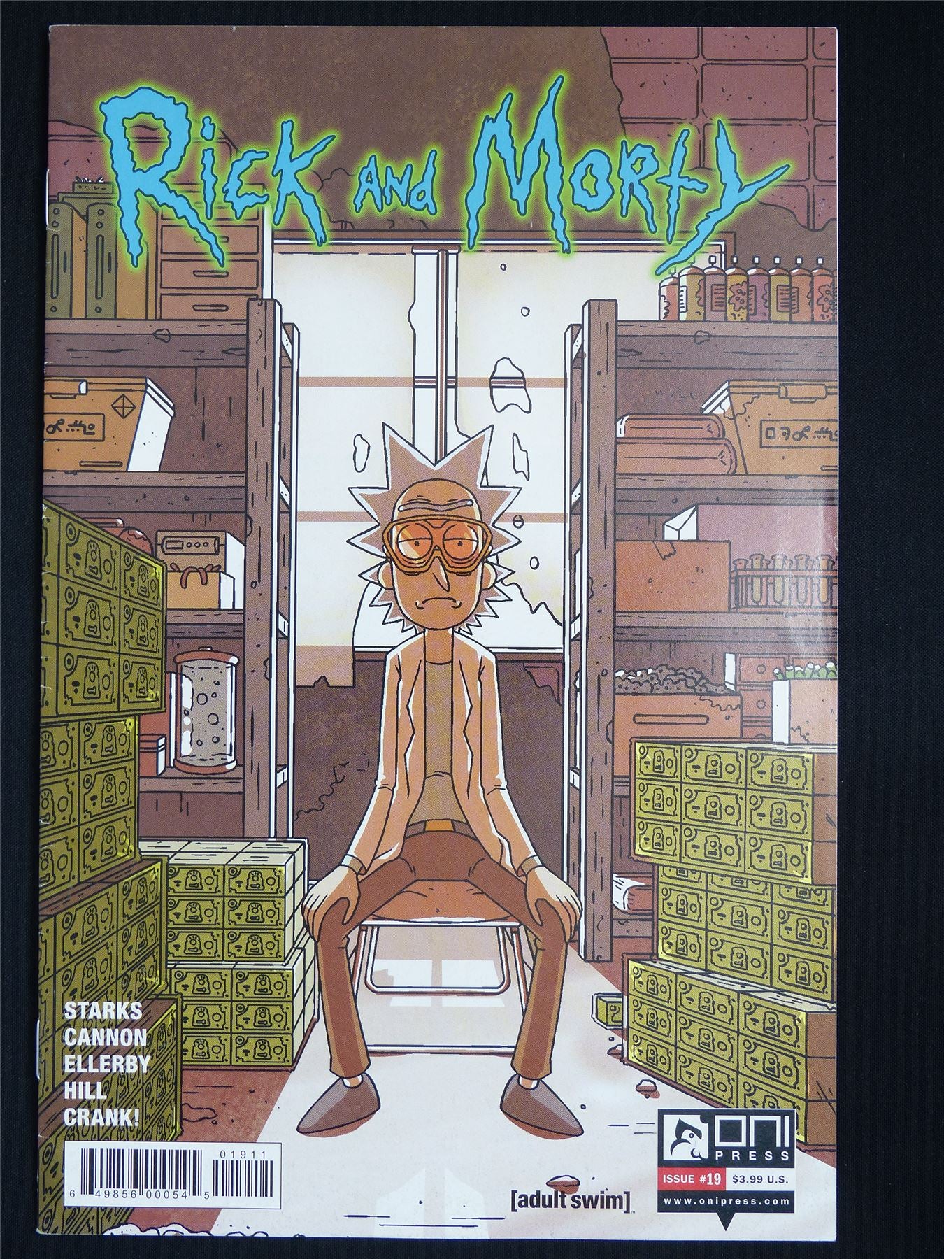 RICK and Morty #19 - Oni Press Comic #4AC