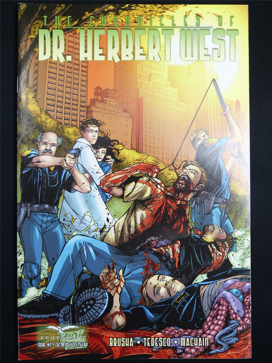 The CHRONICLES of Dr. Herbert West #2 Cvr A - Zenescope Comic #3LG