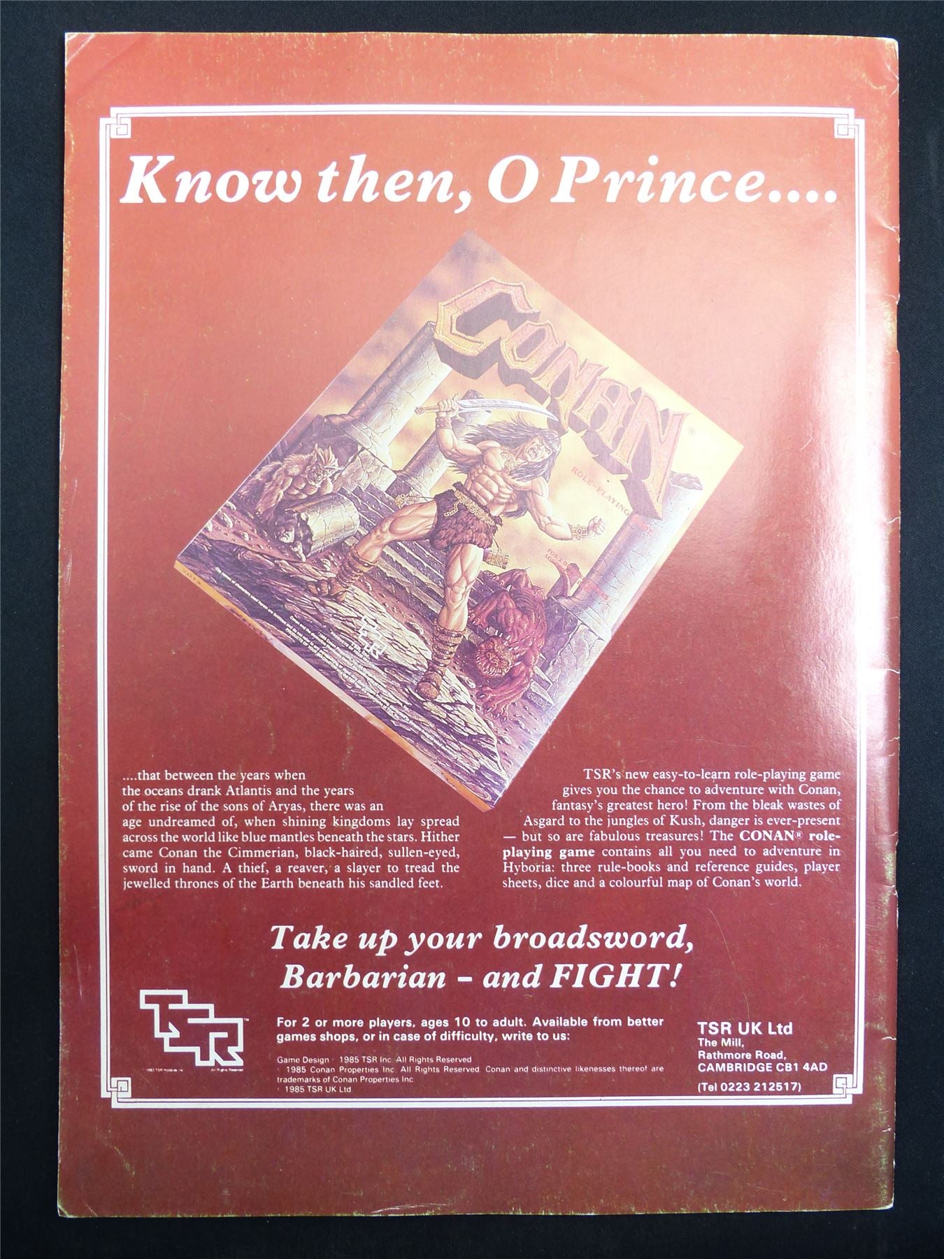 Vintage White Dwarf #70 OOP - Warhammer Magazine #LH