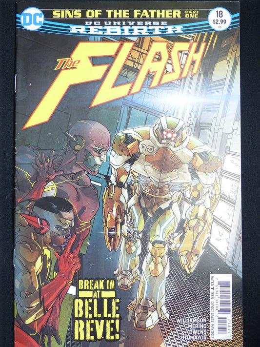 The FLASH #18 Rebirth - DC Comic #36