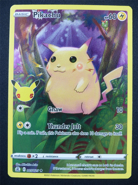 Pikachu 005/025 Holo - Pokemon Card #5PV