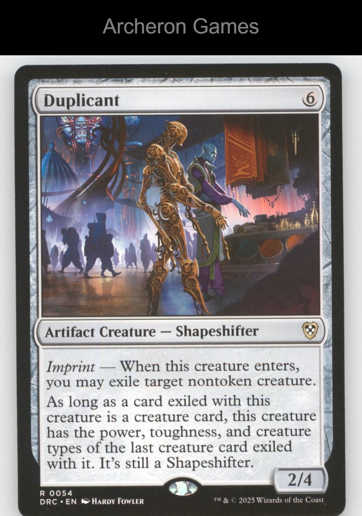 Duplicant 54 R MTG Card Commander: Aetherdrift
