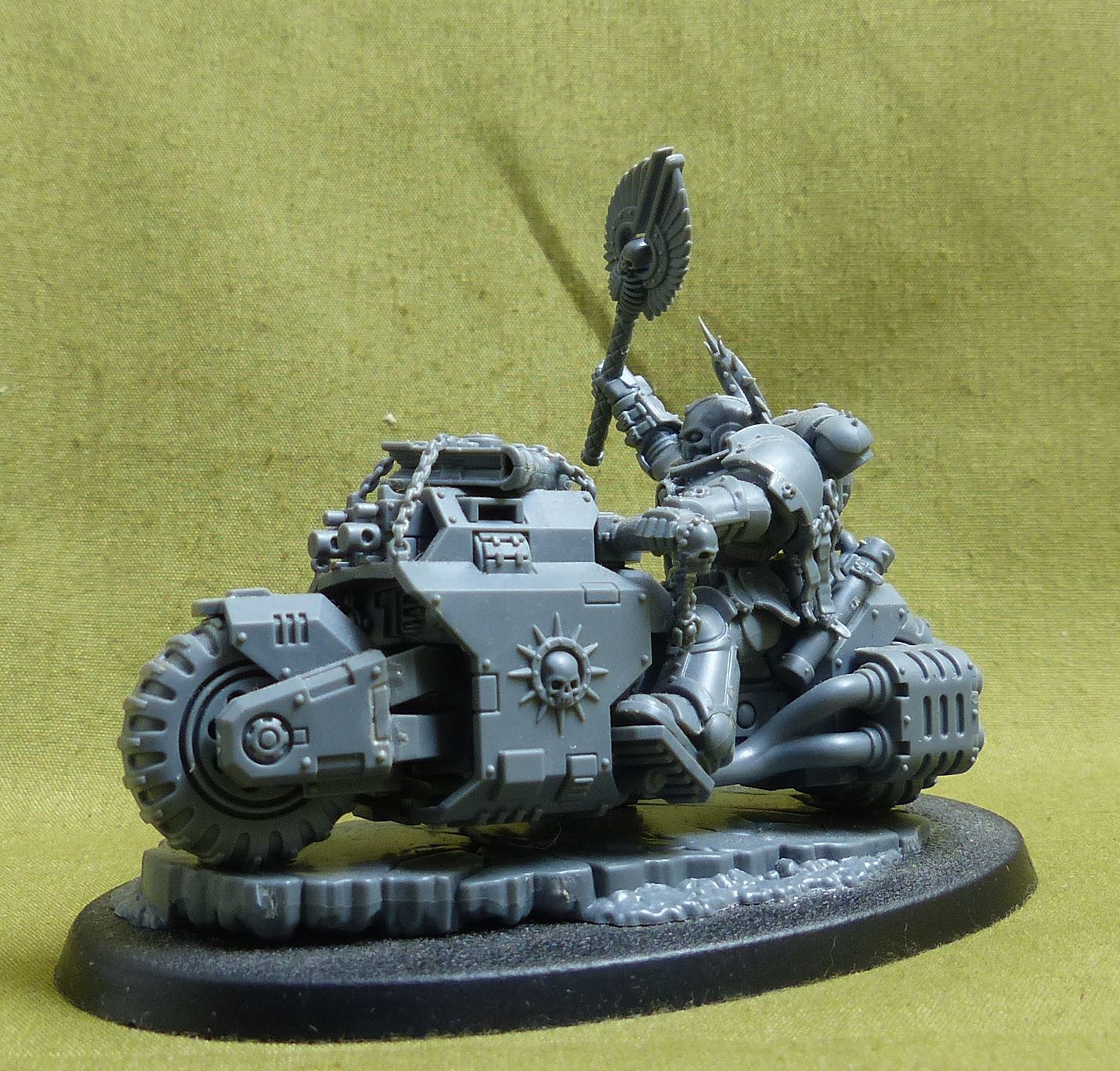 Chaplain on Bike - Chaos Space Marines - Warhammer 40K #30Q