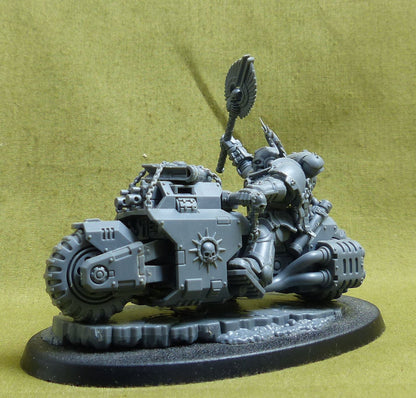 Chaplain on Bike - Chaos Space Marines - Warhammer 40K #30Q
