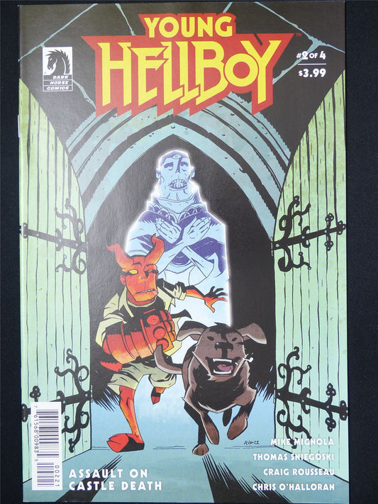 Young HELLBOY: Assault on Castle Death #2 - B&B Dark Horse Comic #7PE