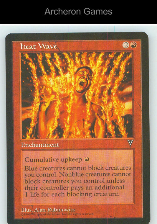 Heat Wave VIS UC MTG Card NM/EX+