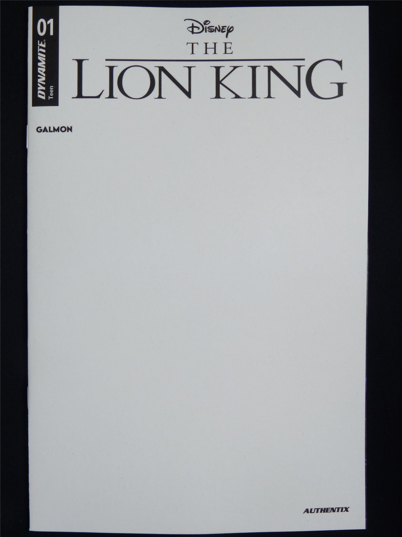Disney The LION King #1 Cvr E - Nov 2025 Dynamite Comic #6P8