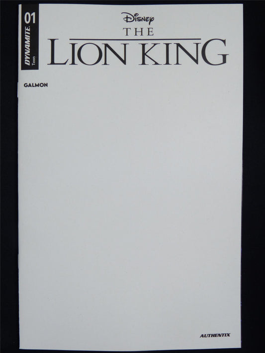 Disney The LION King #1 Cvr E - Nov 2025 Dynamite Comic #6P8