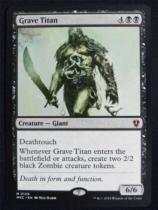 Grave Titan - MKC - Mtg Card #3GK