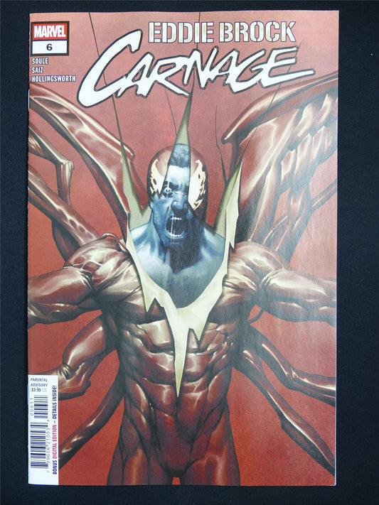 Eddie Brock CARNAGE #6 - Sep 2025 Marvel Comic #24M