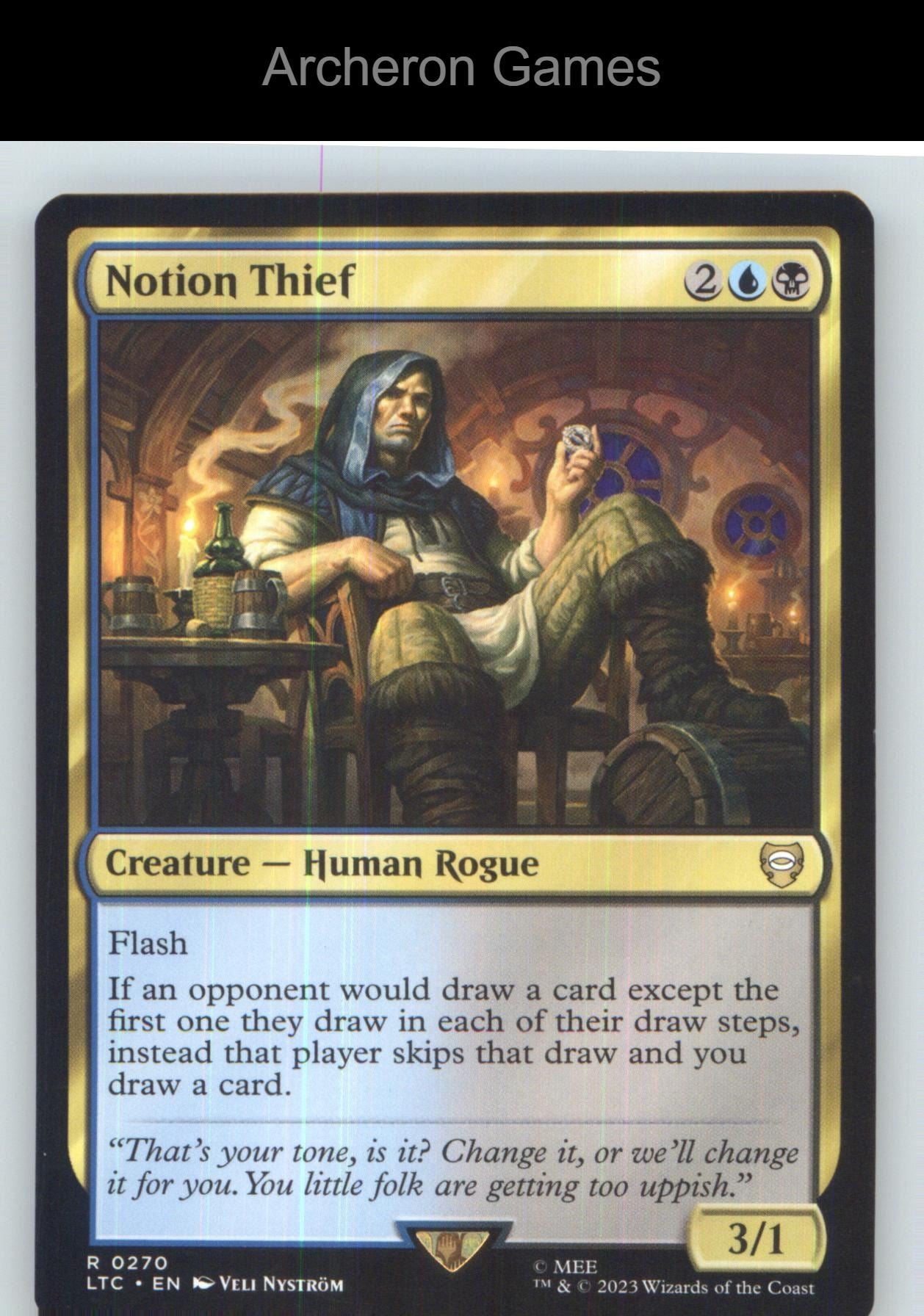 Notion Thief LTC 270 R MTG Card NM/EX+