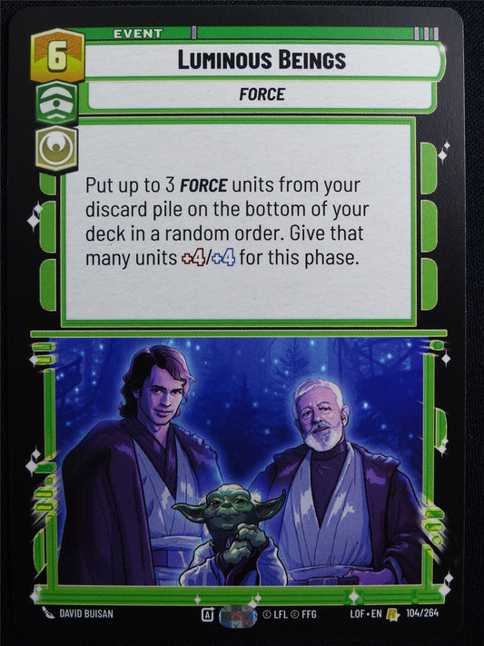 Luminous Beings 104/264 - Star Wars Unlimited Card #4UH